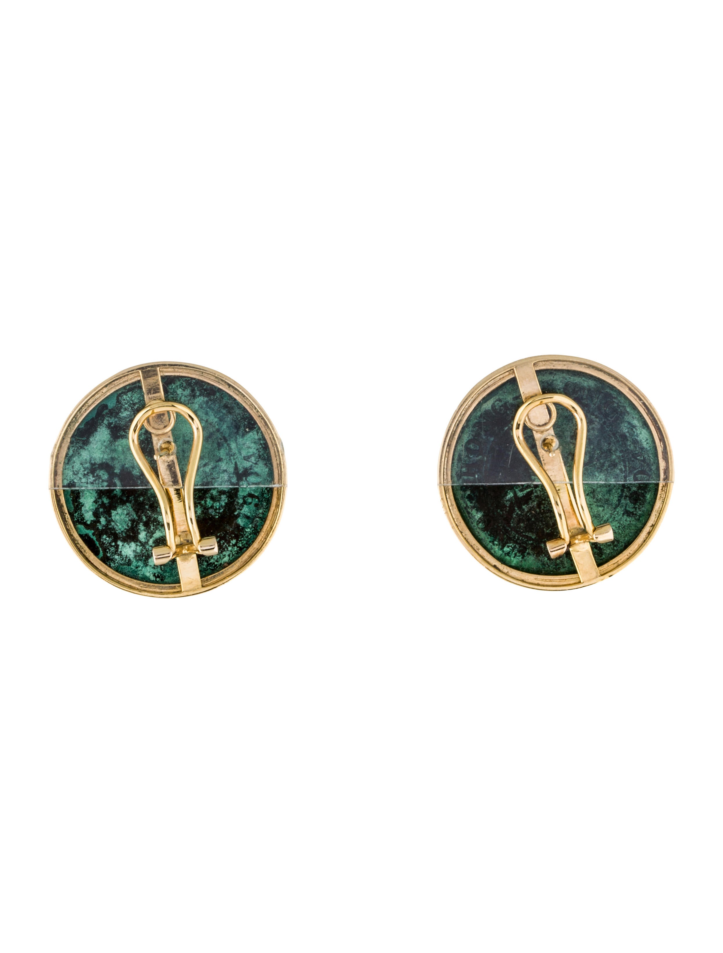 Earrings Hong Kong Edward VII Coin Earrclips Earrings EARRI21966