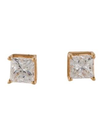 Earrings 14K 1.00ctw Diamond Stud Earrings