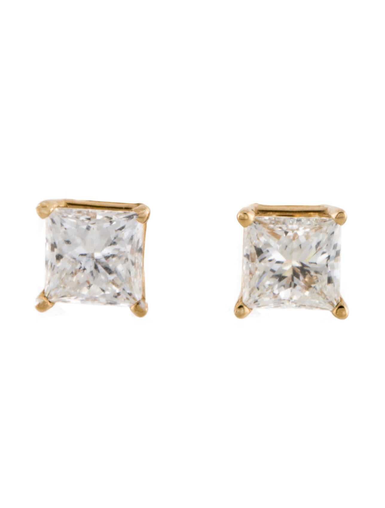 Earrings 14K 1.50ctw Diamond Stud Earrings