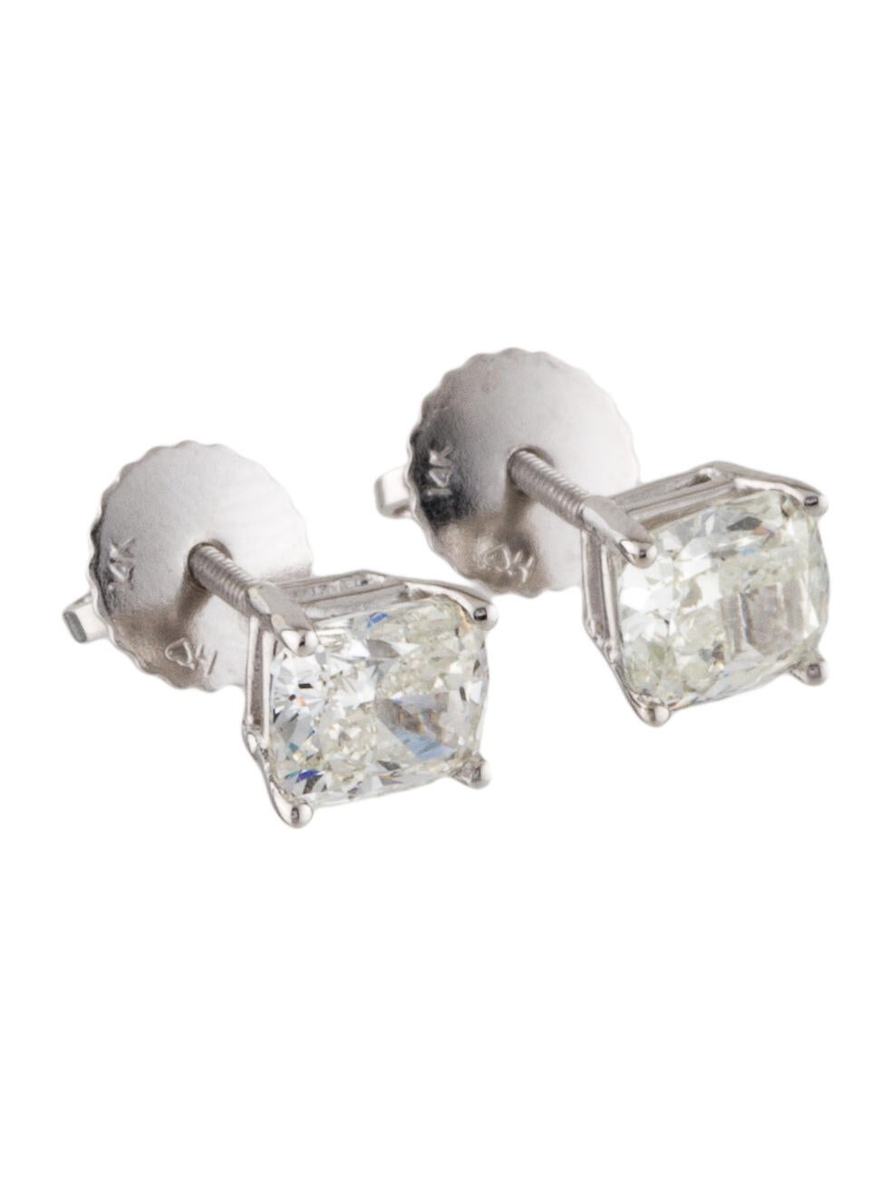 Earrings 14K 1.11ctw Diamond Stud Earrings