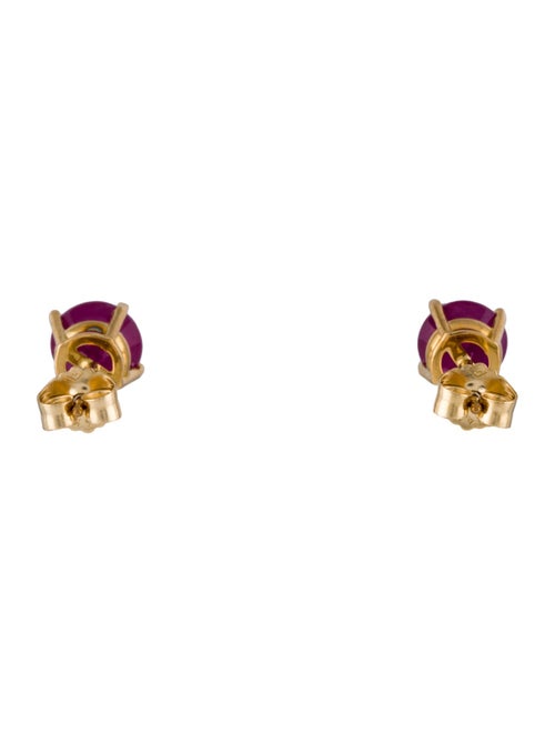 Earrings 14K 2.34ctw Ruby Stud Earrings