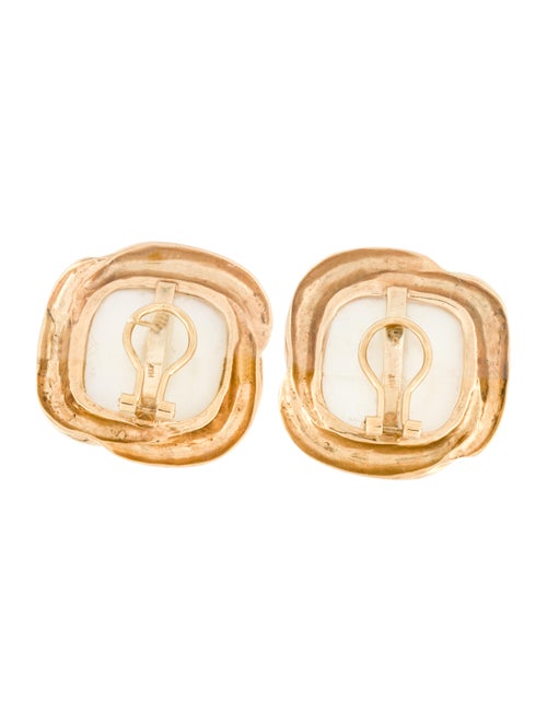 Earrings 14K Mabè Pearl Clip-On Earrings