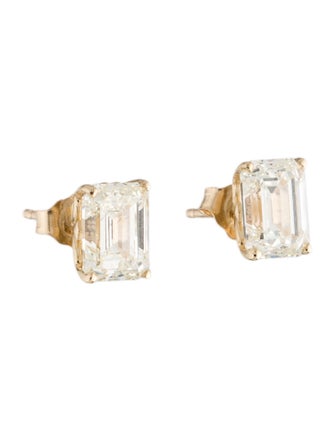 Earrings 14K 3.00ctw Diamond Stud Earrings