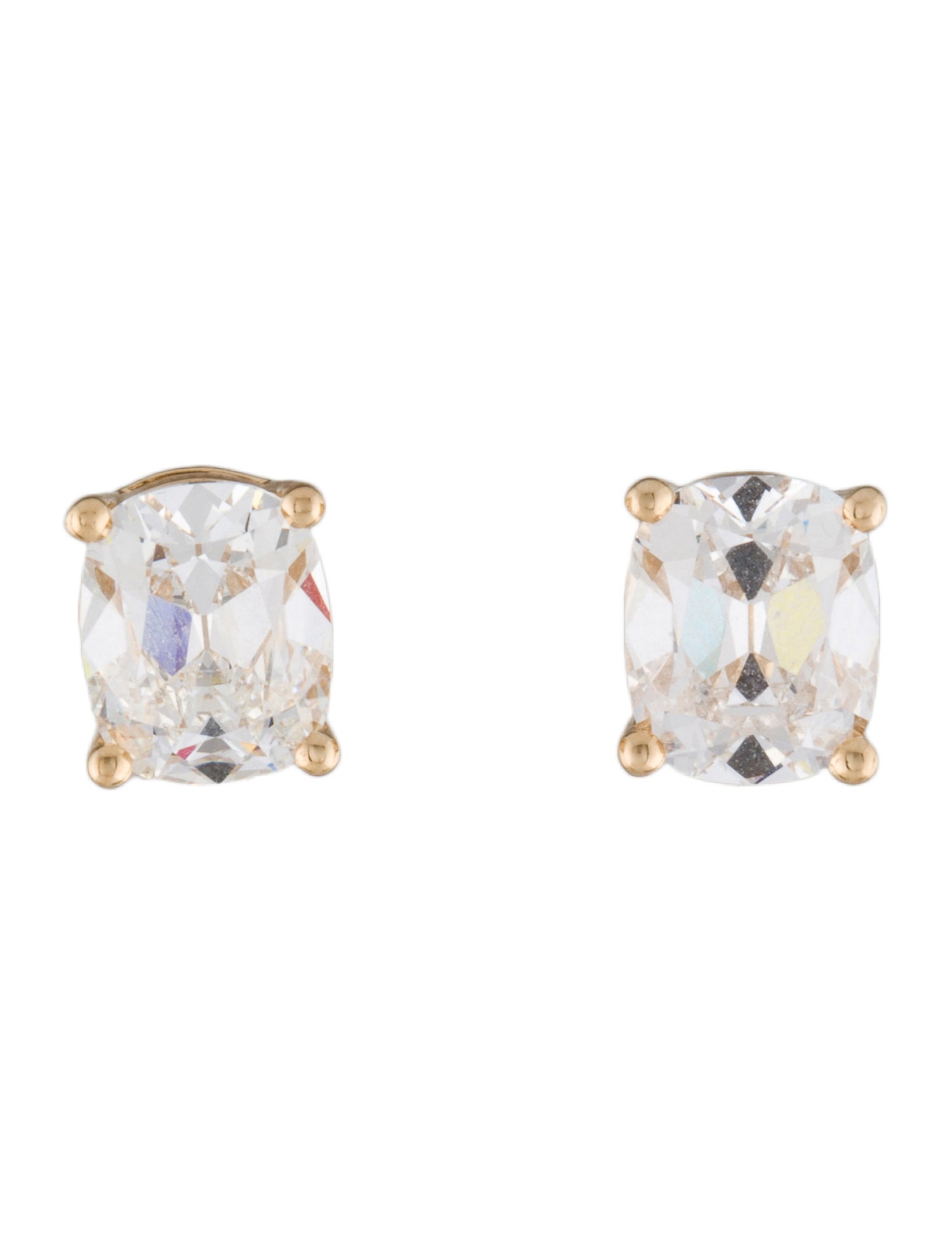 Earrings 14K 4.00ctw Lab-Grown Diamond Stud