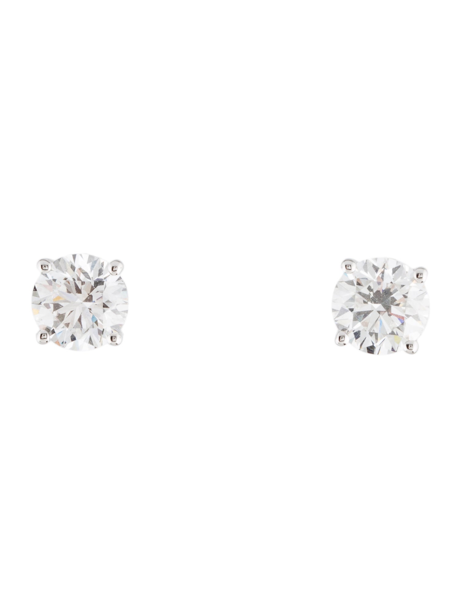 Earrings 14K 4.00ctw Lab-Grown Diamond Stud Earrings