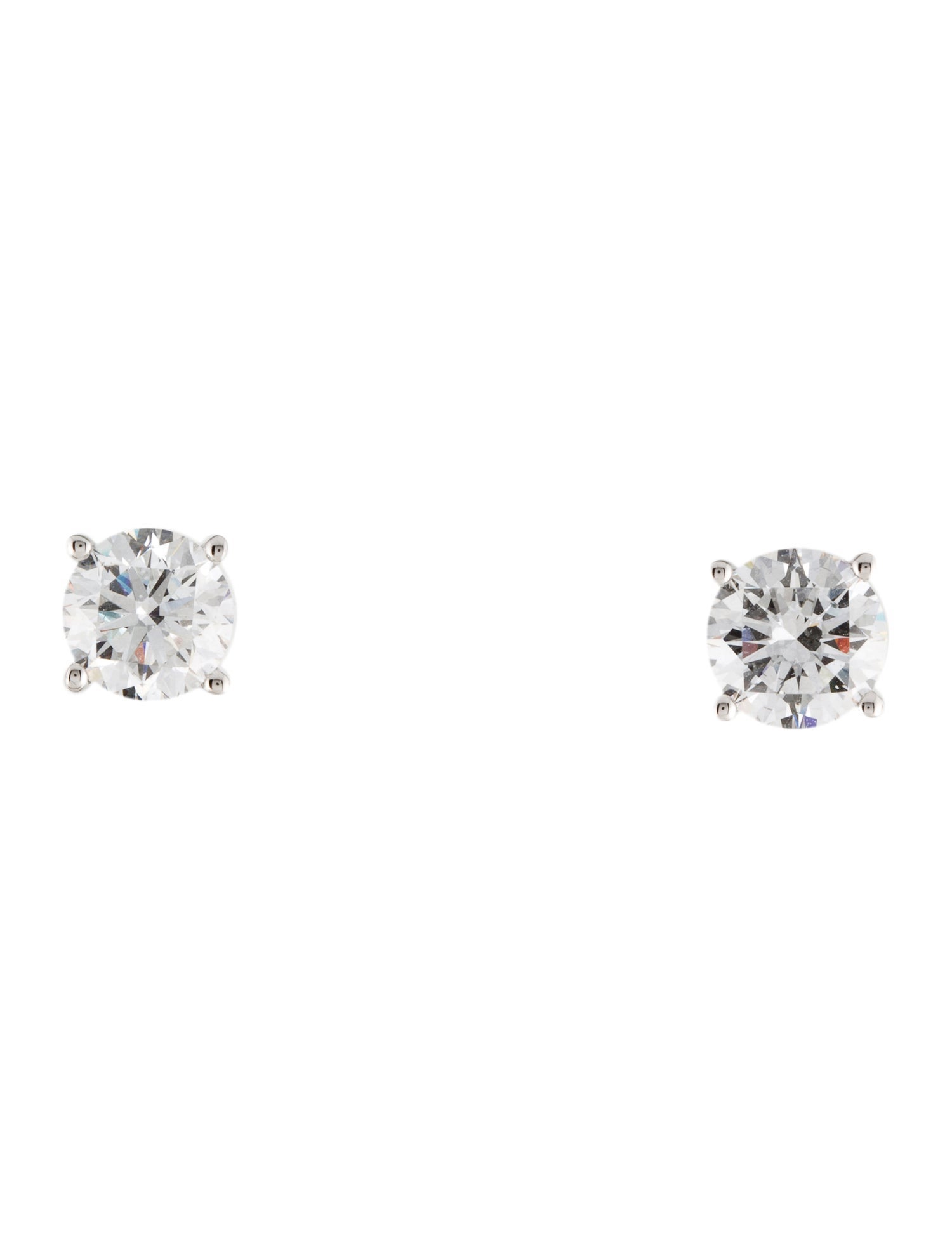 Earrings 14K 3.00ctw Lab-Grown Diamond Stud Earrings