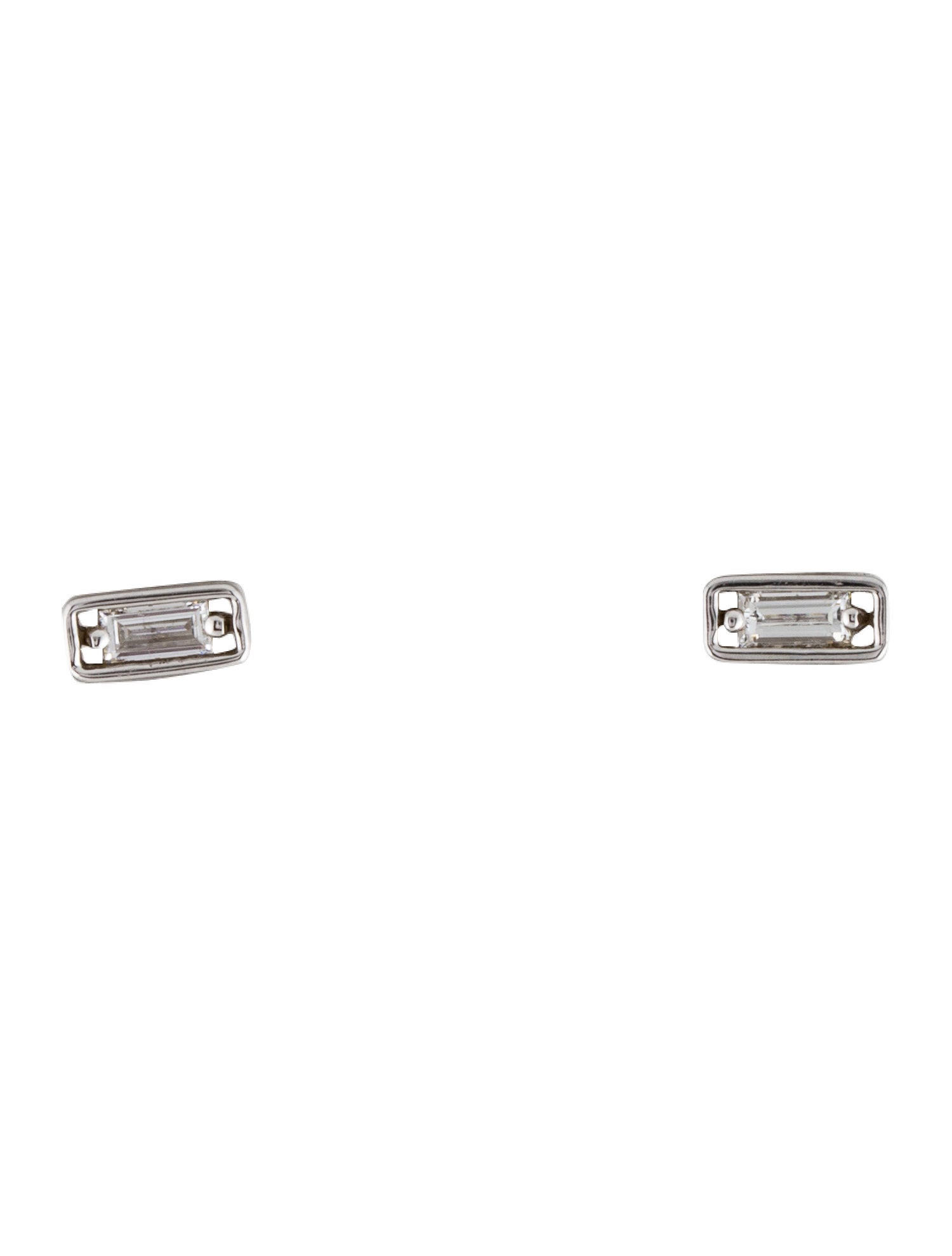 Suzanne Kalan 18K Diamond Stud Earrings
