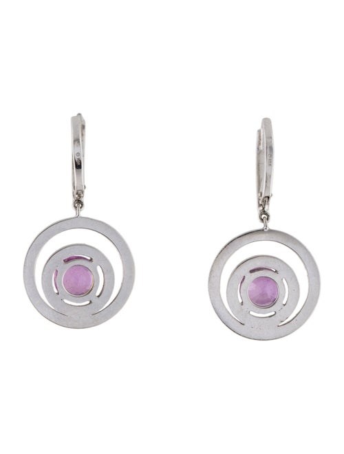 Earrings 18K Ruby & Diamond Drop Earrings