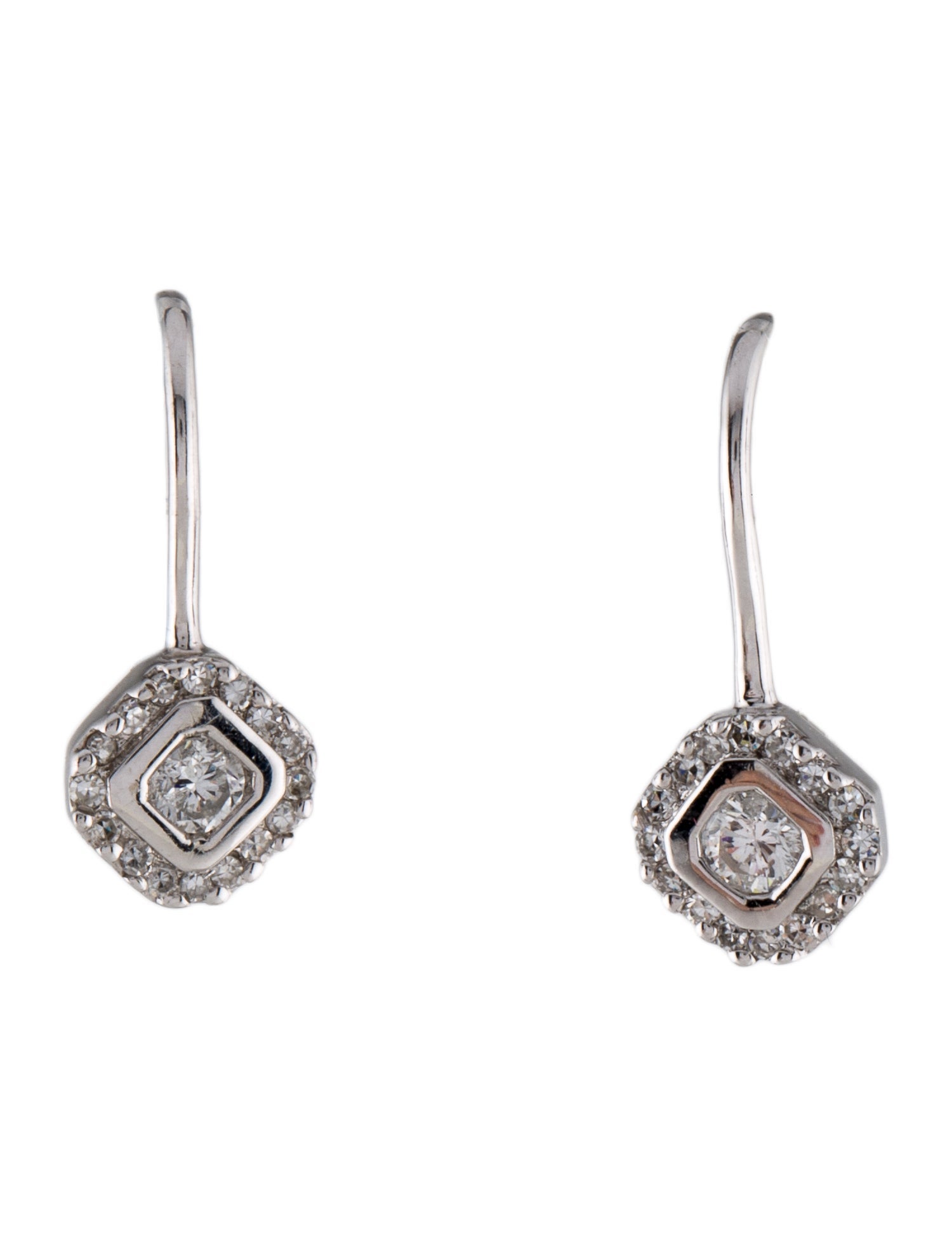 Earrings 14K Diamond Earclip Earrings