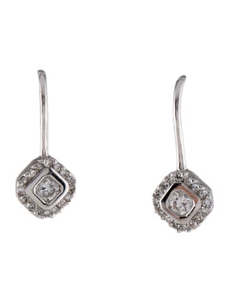 Earrings 14K Diamond Earclip Earrings