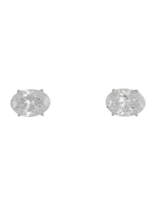 Earrings 14K 5.37ctw Lab-Grown Diamond Stud Earrings