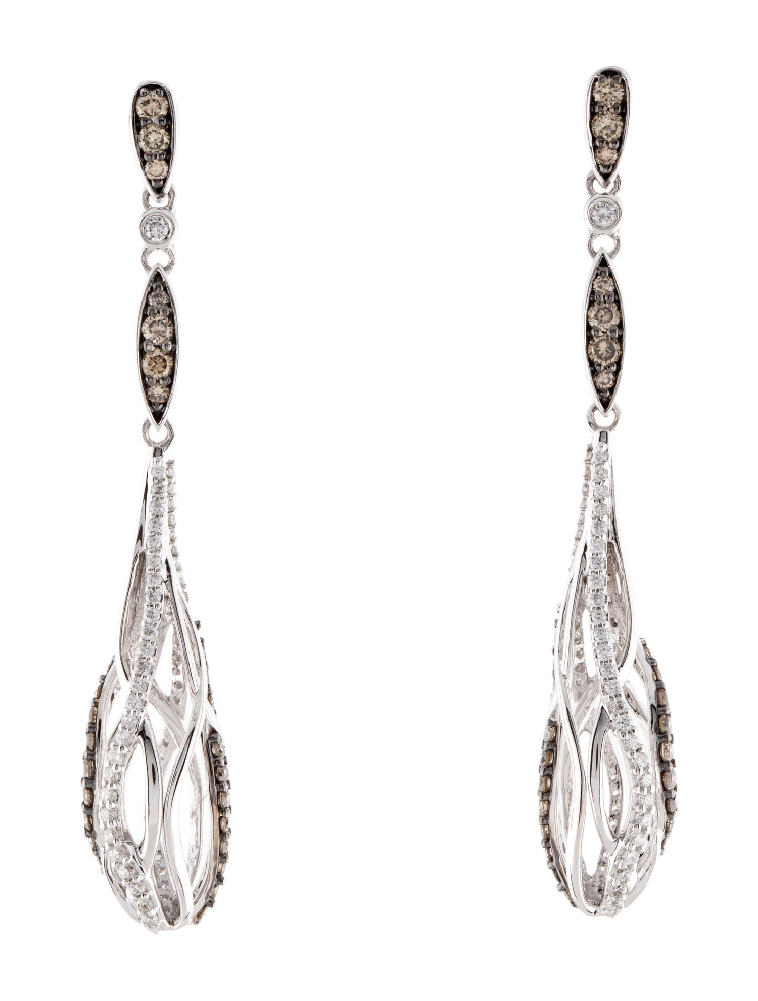 Le Vian 14K Diamond Drop Earrings