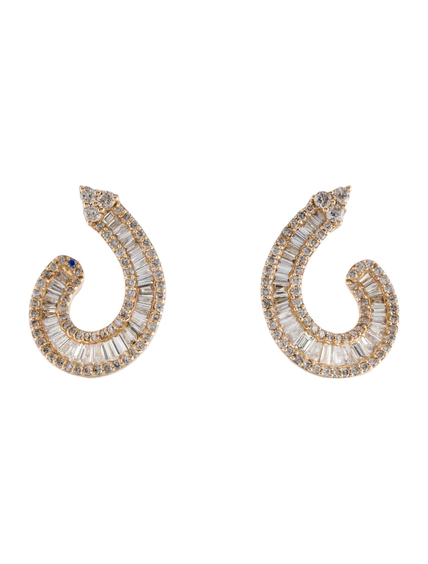 Earrings 14K 2.05ctw Diamond Drop Earrings