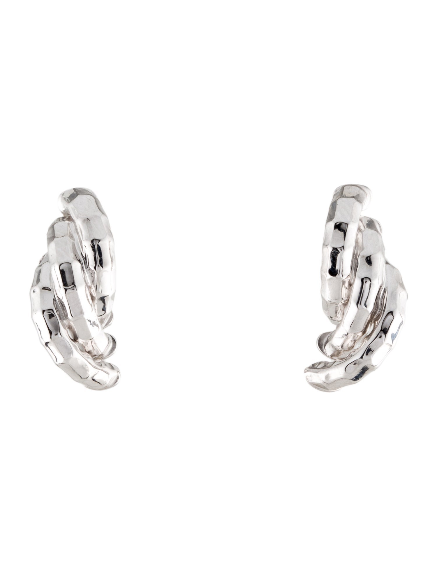 Earrings 14K Sculptural Studs