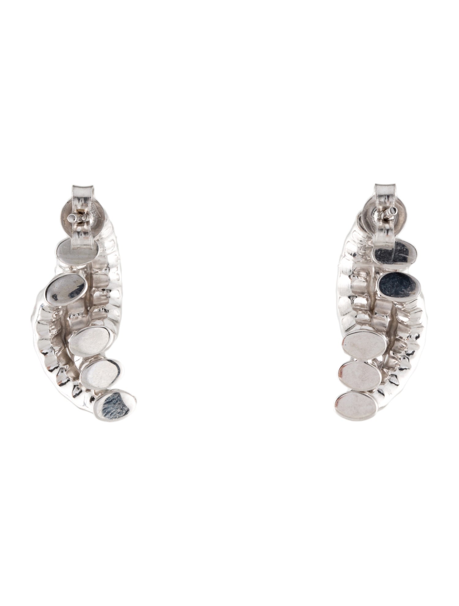 Earrings 14K Sculptural Studs