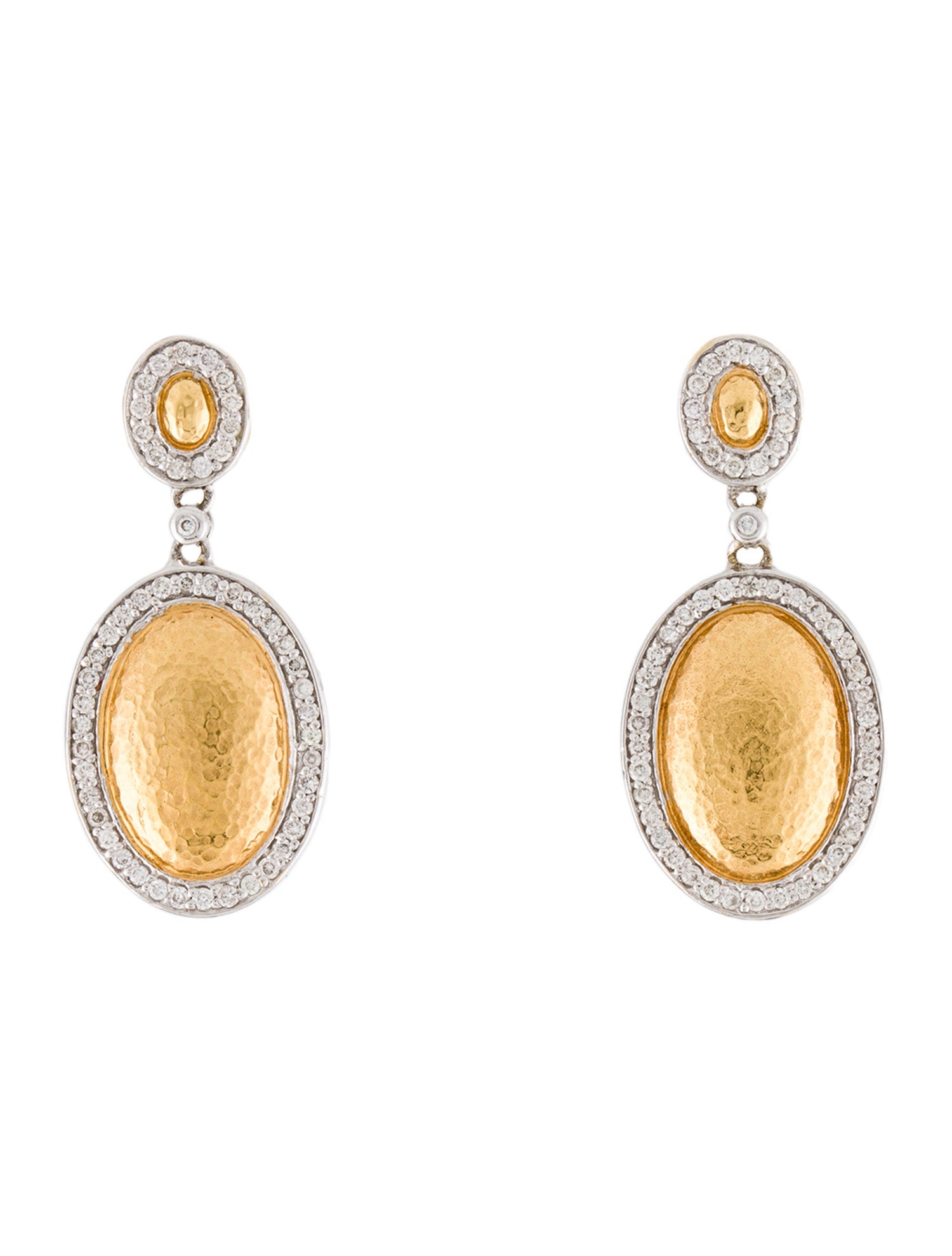 Diamond & 14k Gold Evolve Drop Earrings