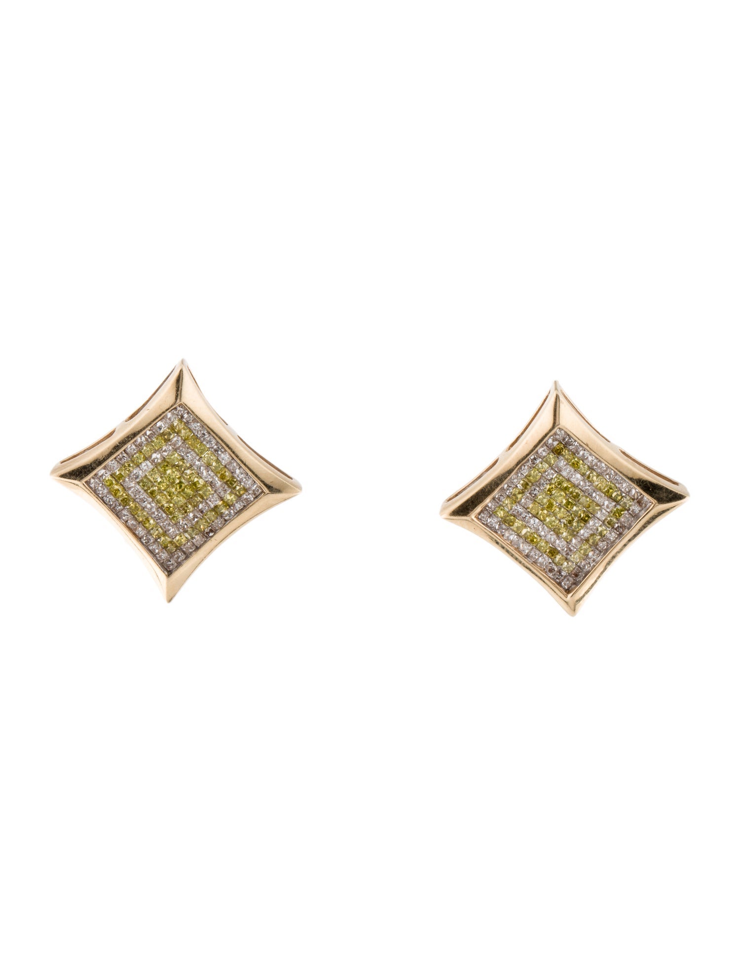 Earrings 14K 2.20ctw Diamond Pavé Earclip Earrings