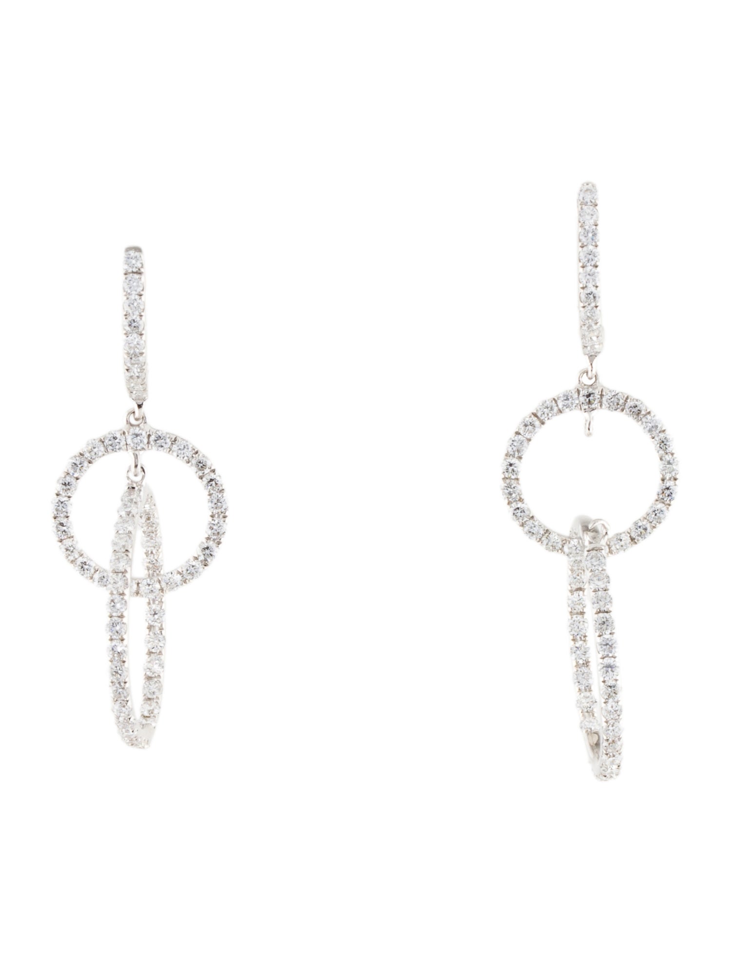 Earrings 14K 1.33ctw Diamond Drop Earrings