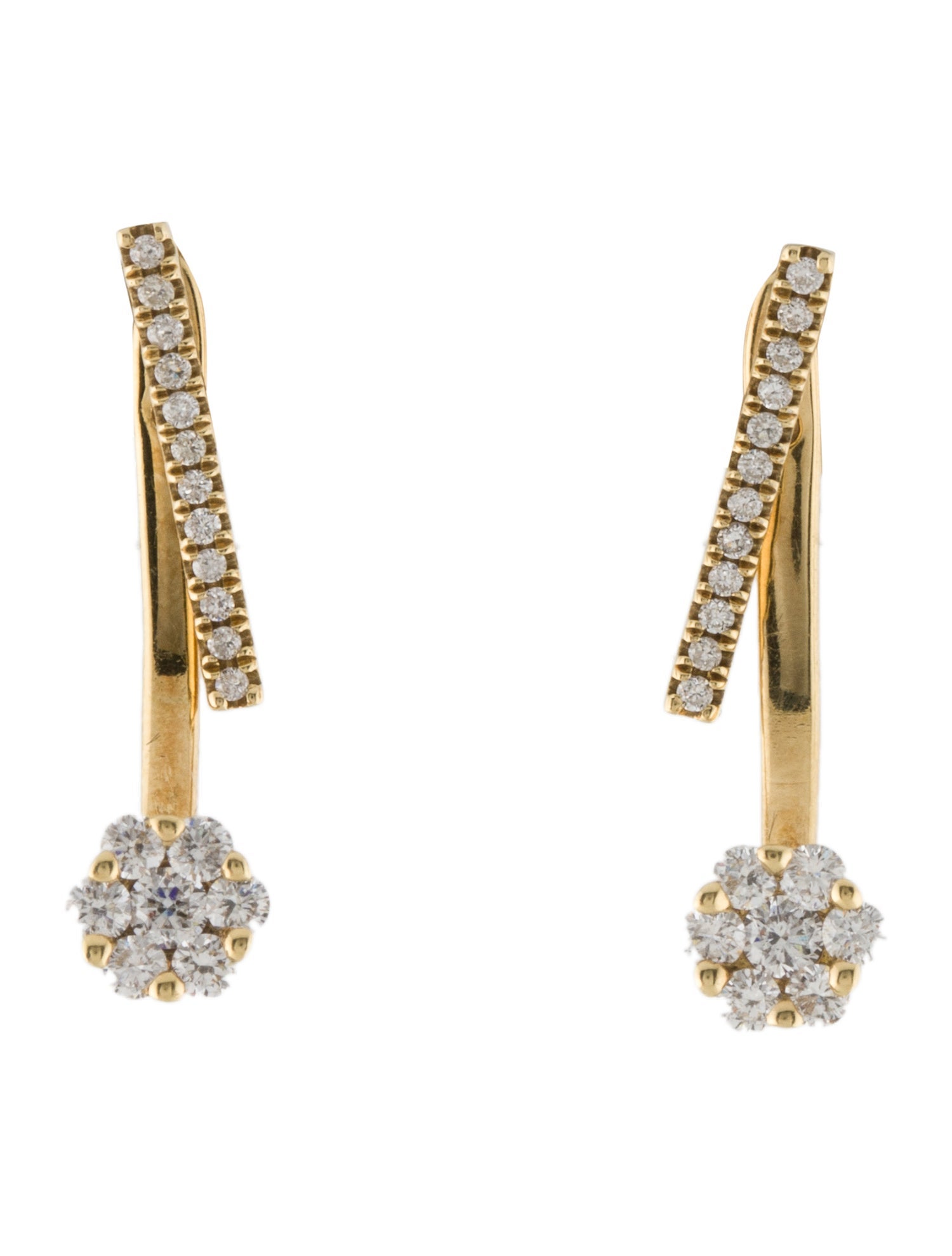 Earrings 14K Diamond Stud Earrings