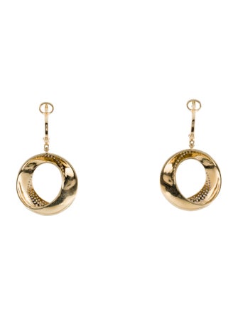 Earrings 14K Diamond Drop Earrings