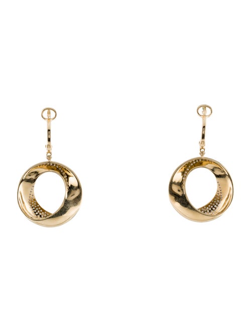 Earrings 14K Diamond Drop Earrings