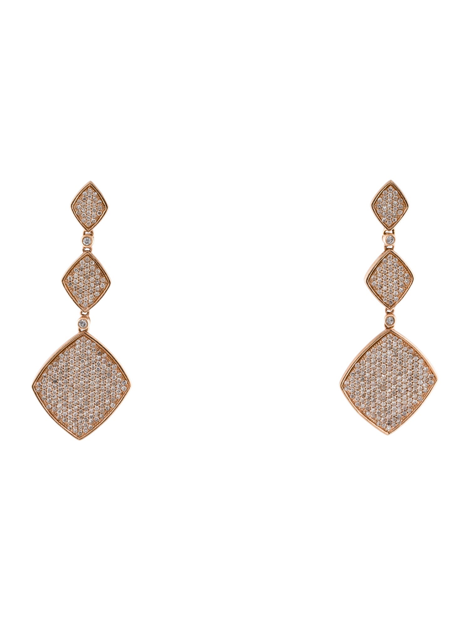 Earrings 14K 1.60ctw Diamond Drop Earrings