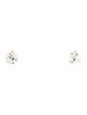 Earrings 3.02 CT Diamond Solitaire Earrings