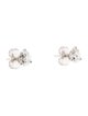 Earrings 3.02 CT Diamond Solitaire Earrings
