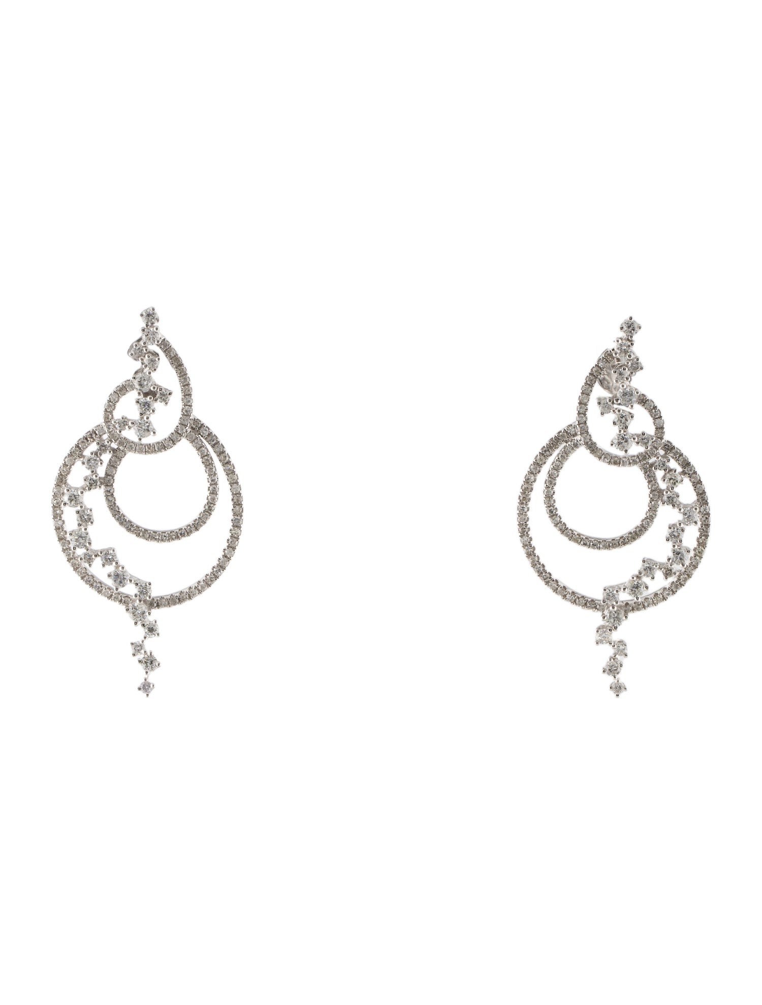 Earrings 14K 1.89ctw Diamond Drop Earrings