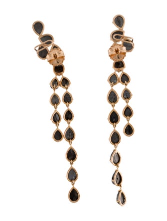 Earrings Chris Aire 18K Diamond Gracious Flow Drop Earrings