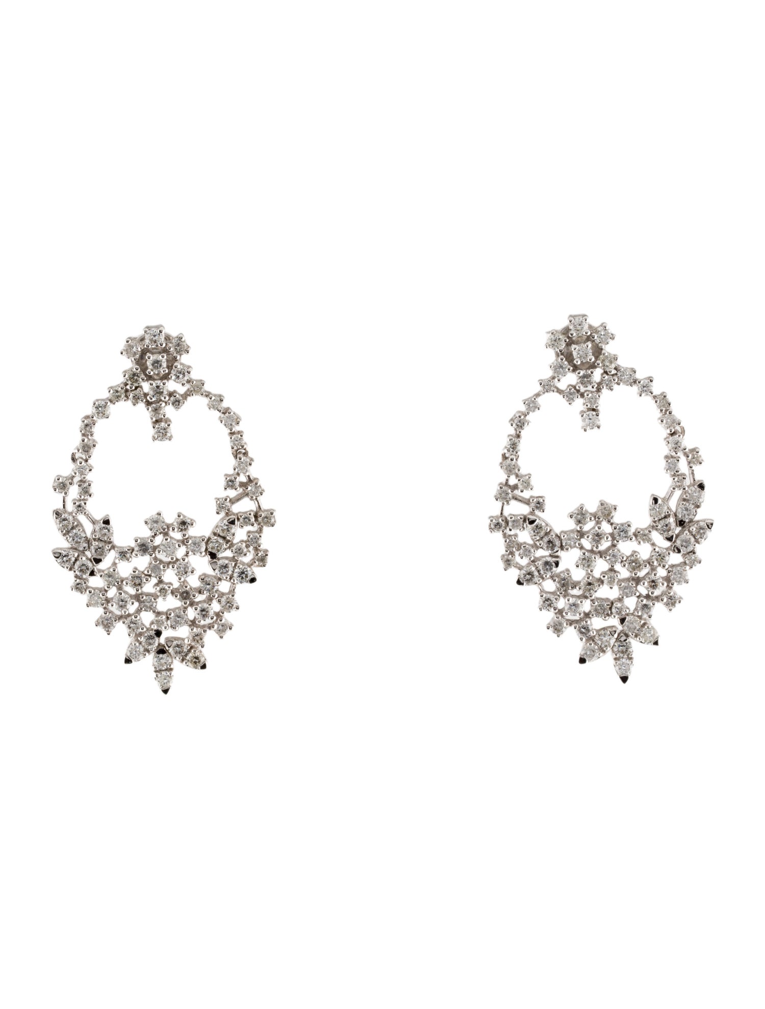 Earrings 14K 2.59ctw Diamond Drop Earrings