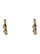 Earrings 14K Oval Mariner Link Huggie Earrings