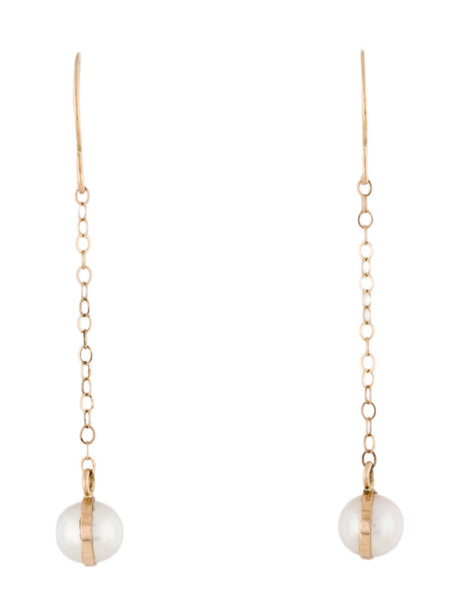 Earrings 14K Pearl Drop