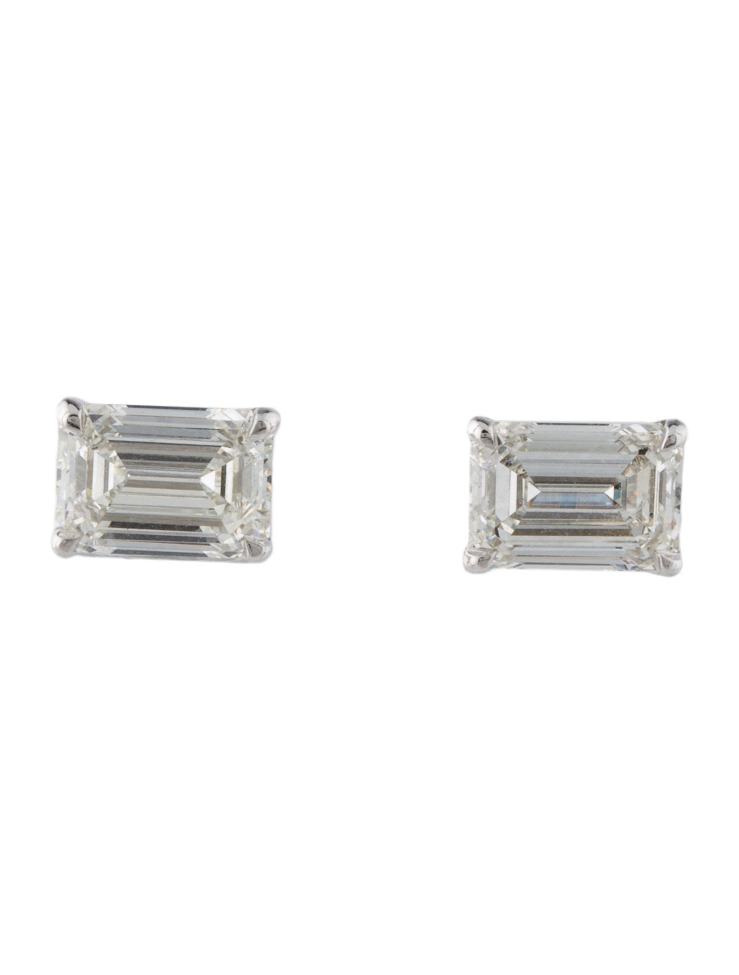 Earrings 14K 4.16ctw Lab-Grown Diamond Stud Earrings