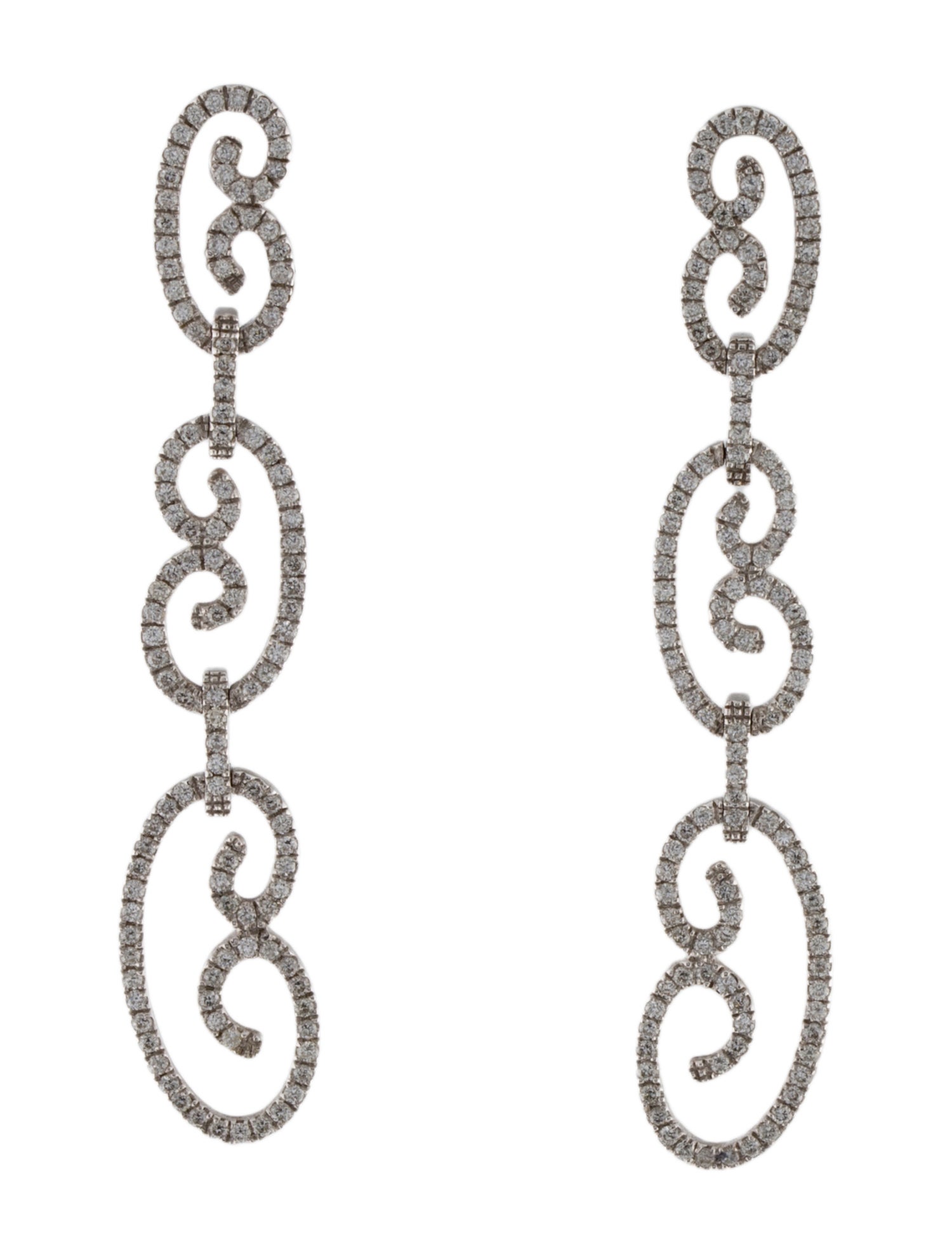 Earrings 14K Diamond Drop