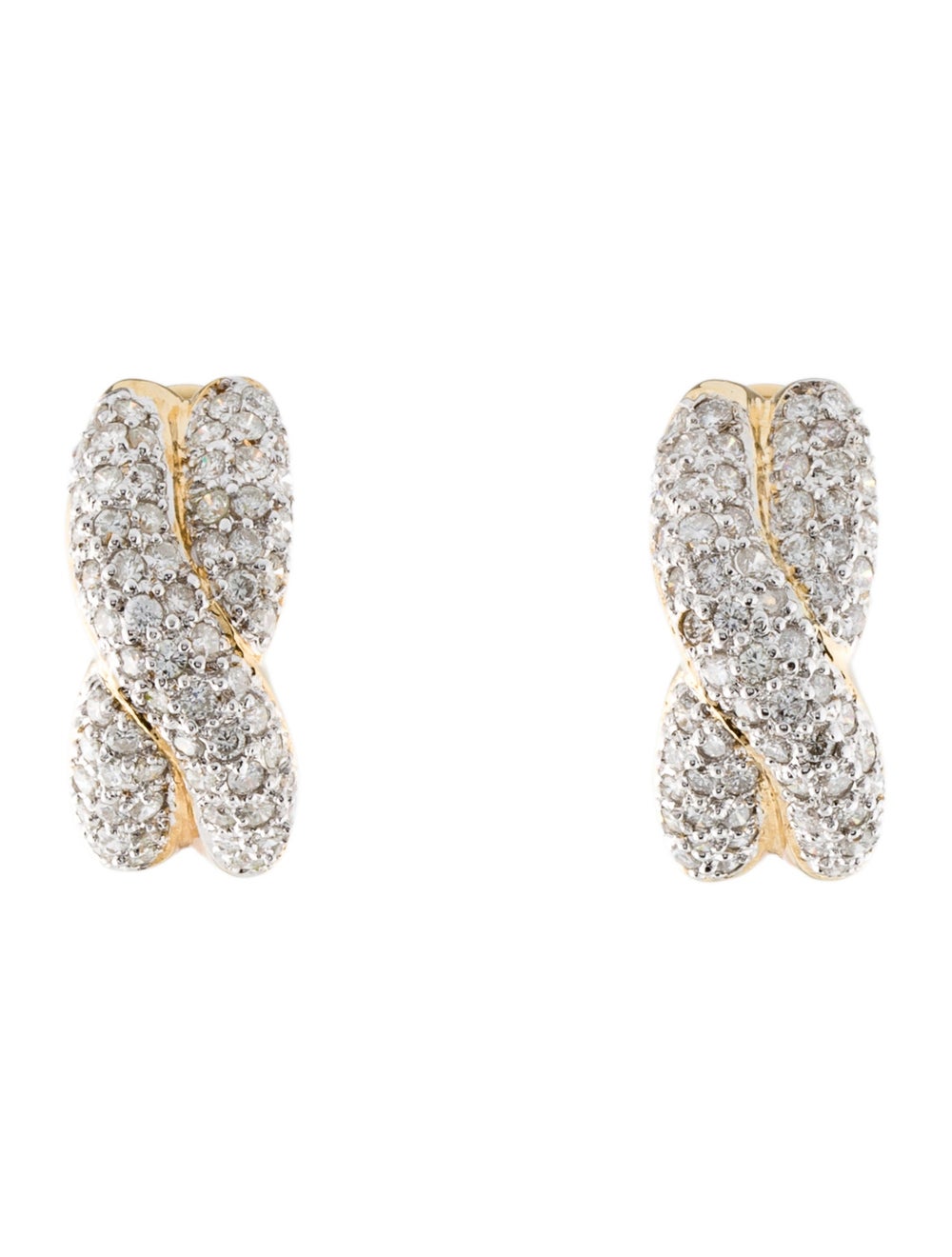 Earrings 18K Yellow Gold - image 1