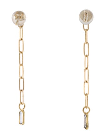 Earrings 18K Tanzanite Drop Earrings