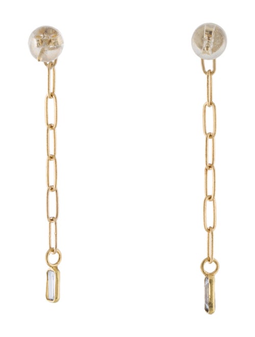 Earrings 18K Tanzanite Drop Earrings