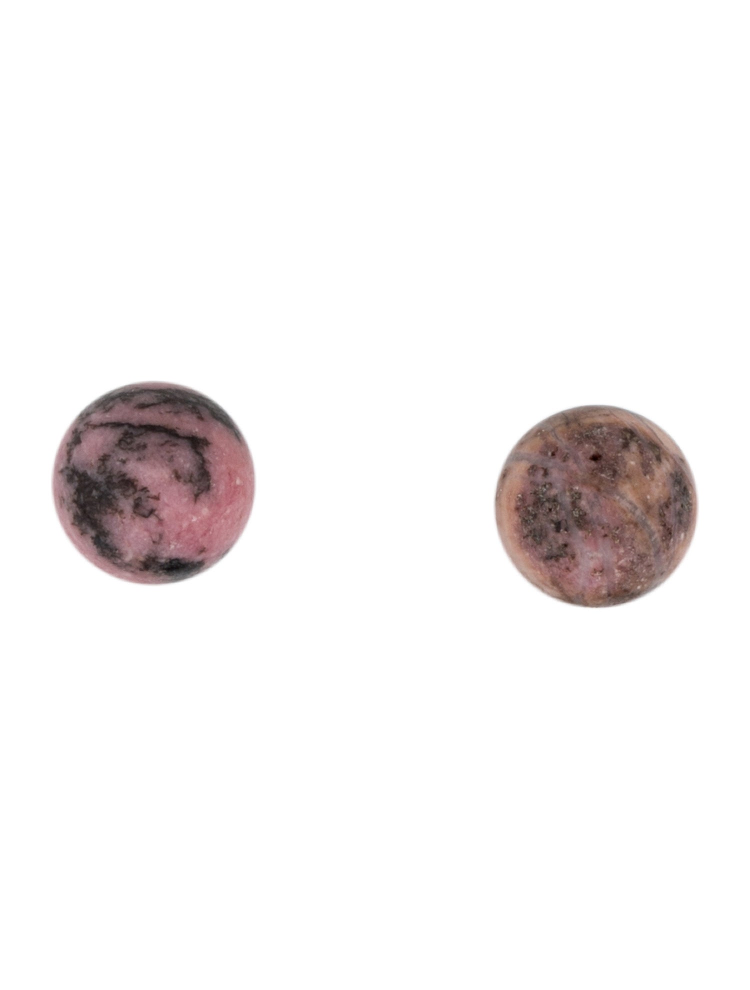 Earrings 14K Rhodonite Stud Earrings