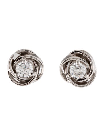 Earrings Stud 14K Diamond