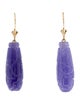 Earrings 14K Dyed Quartzite Drop Earrings