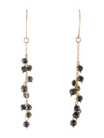 Earrings 18K Diamond Drop Earrings