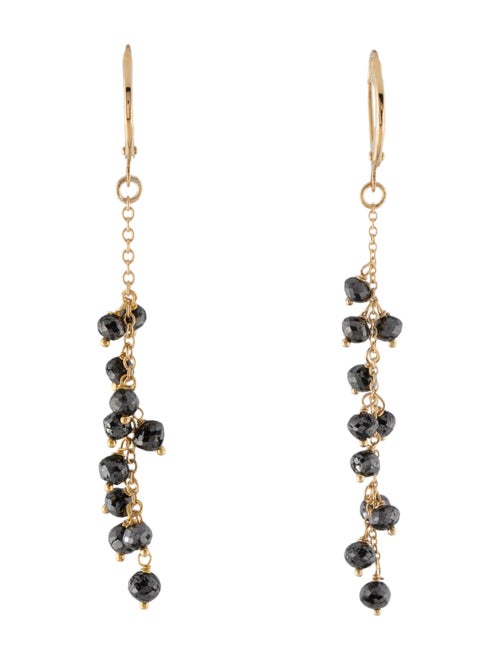 Earrings 18K Diamond Drop Earrings
