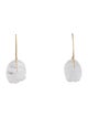 Earrings 14K Quartz Drop Earrings