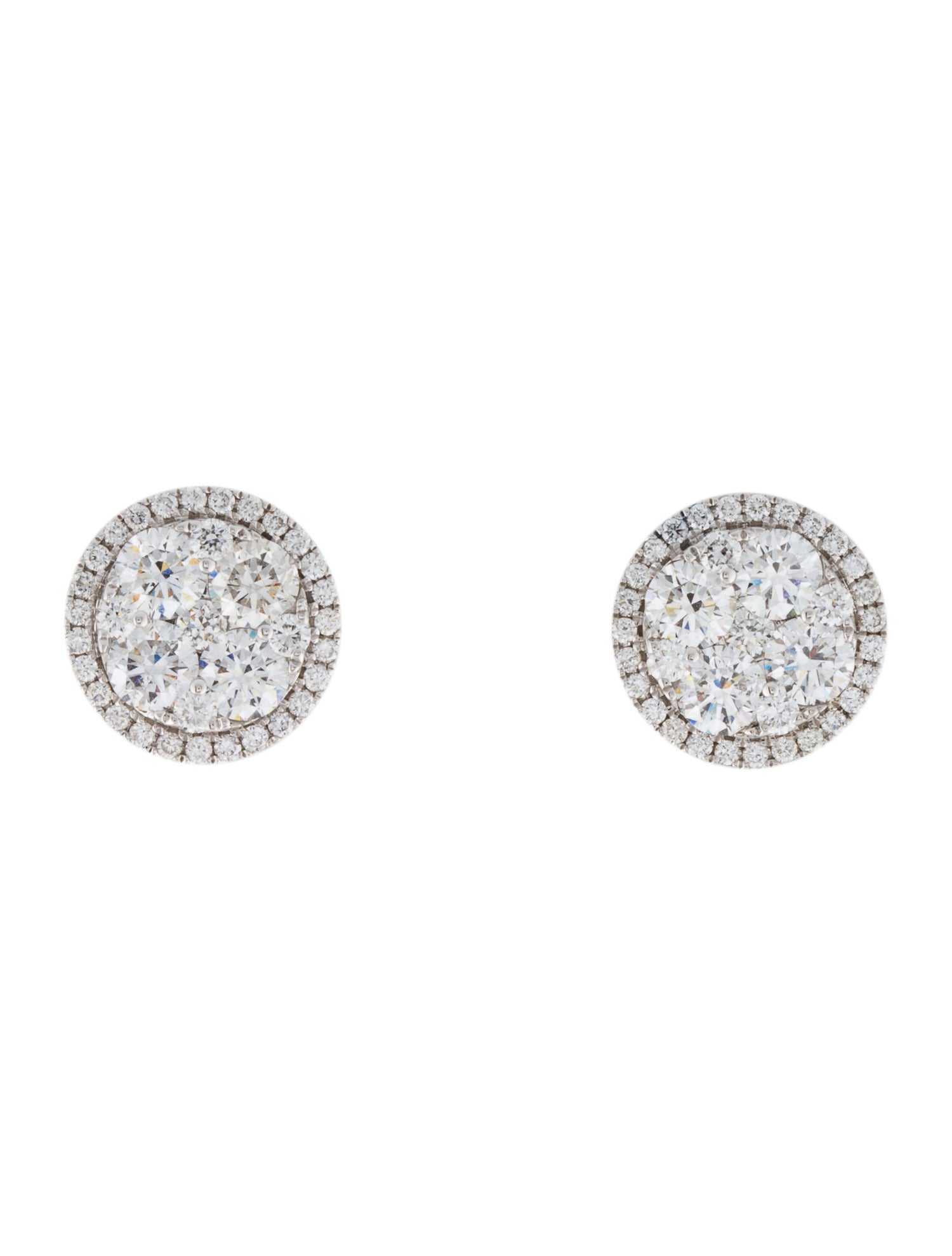 Earrings 14K 1.98ctw Diamond Stud Earrings