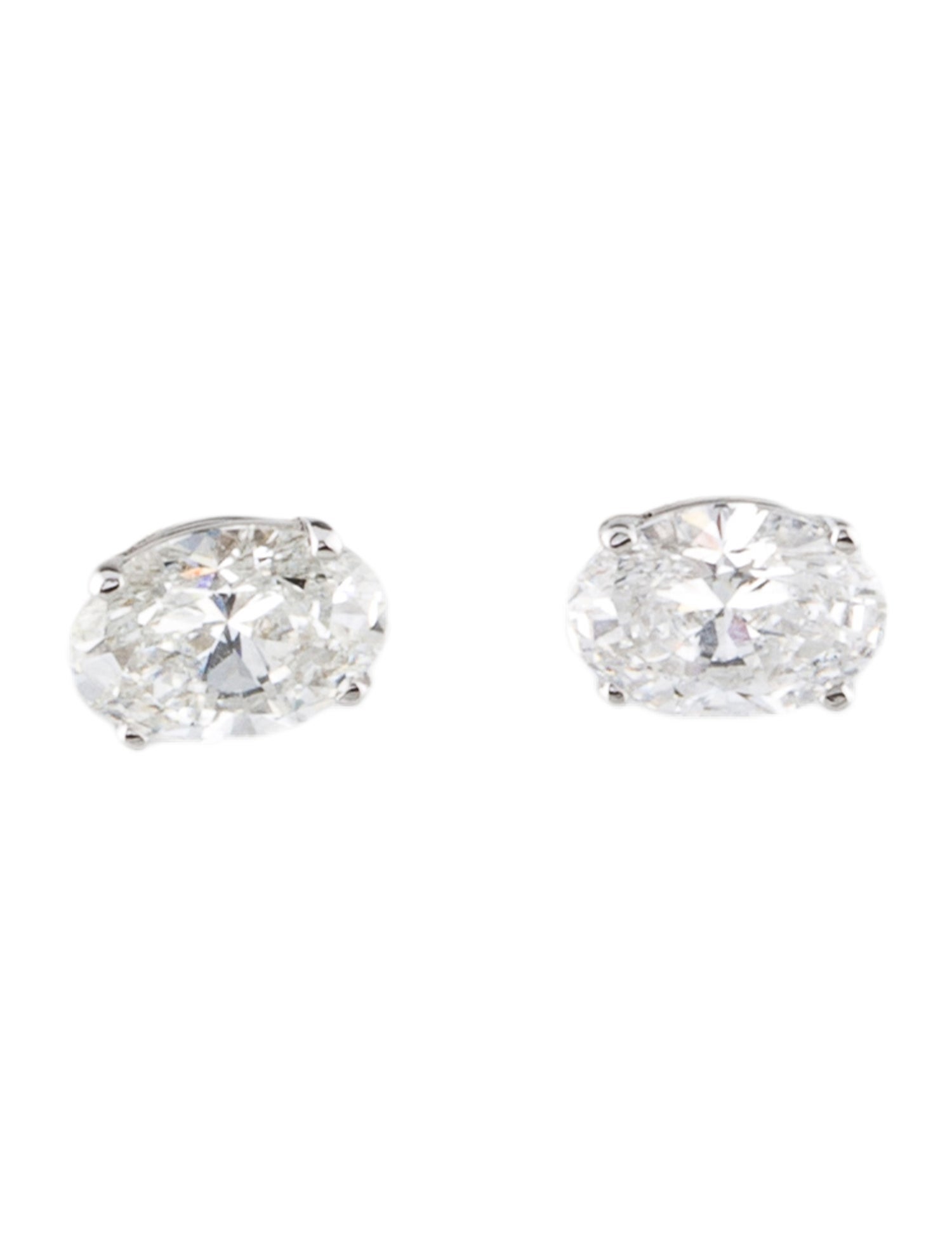 Earrings 14K 1.01ctw Lab-Grown Diamond Stud Earrings