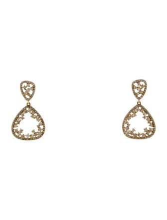 Earrings 14K 1.04ctw Diamond Drop Earrings