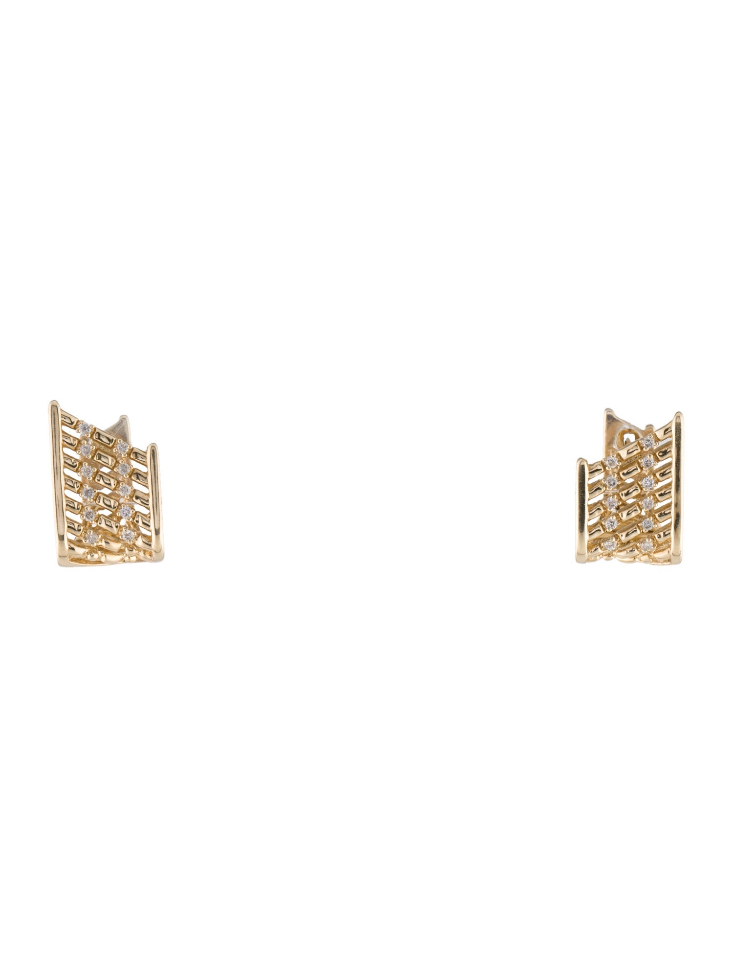 Earrings 14K Diamond Earclip