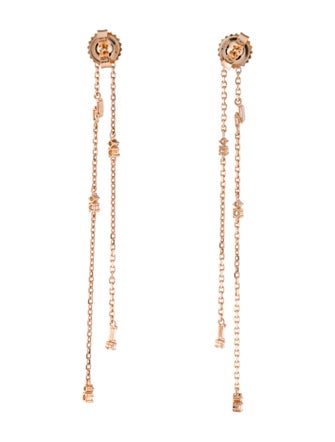 Suzanne Kalan 18K Diamond Fringe Drop Earrings