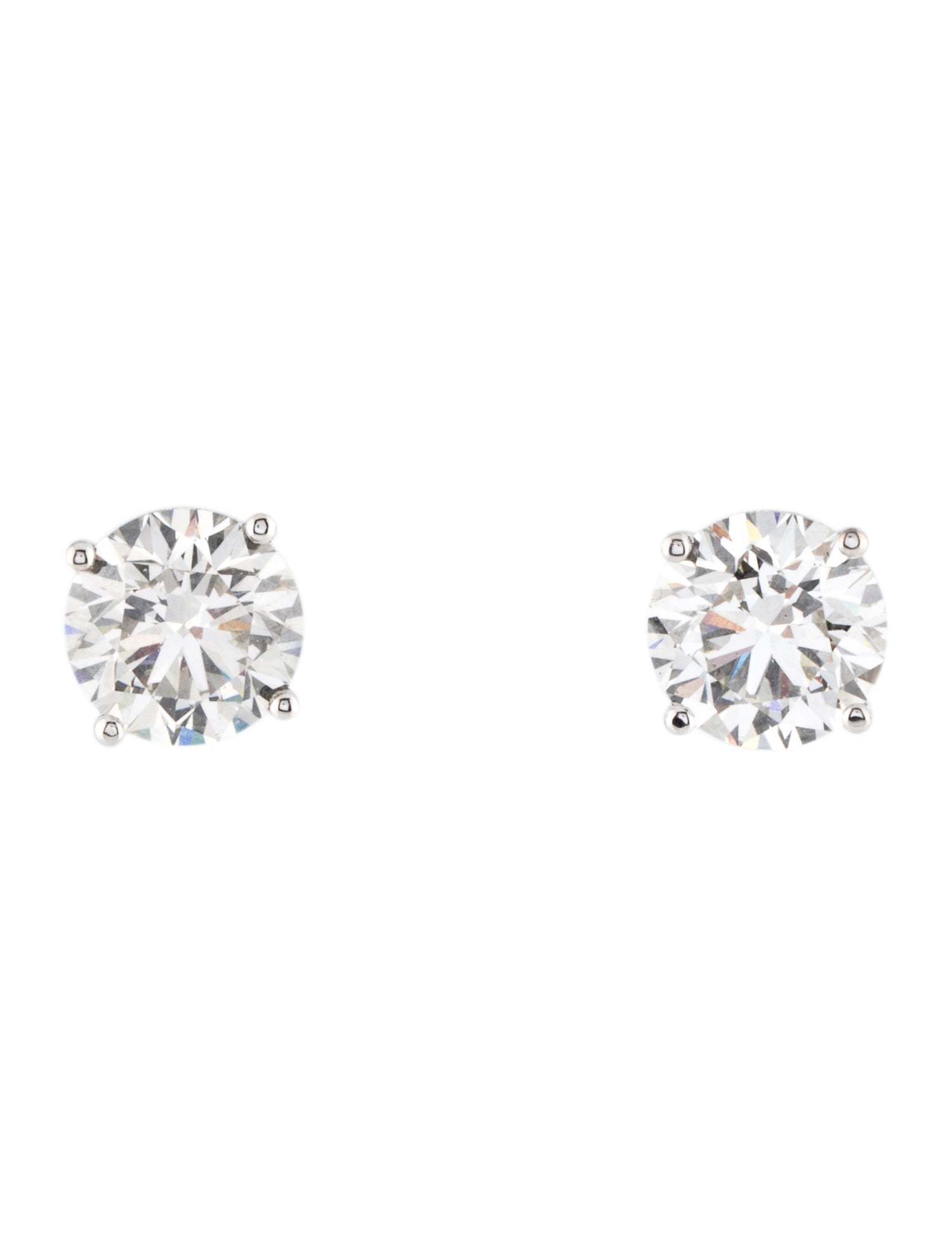 Earrings 14K 6.14ctw Lab-Grown Diamond Martini Stud Earrings